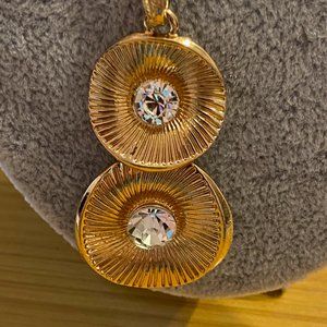 Iris Jewelry Gold Necklace & Earrings Set
